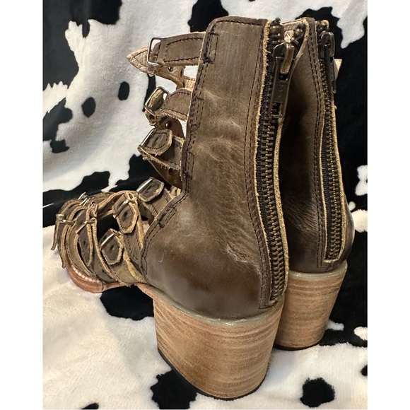 Freebird By Steven Women’s Cassandra Heeled Sandals Size 9 - Grey - Picture 6 of 9